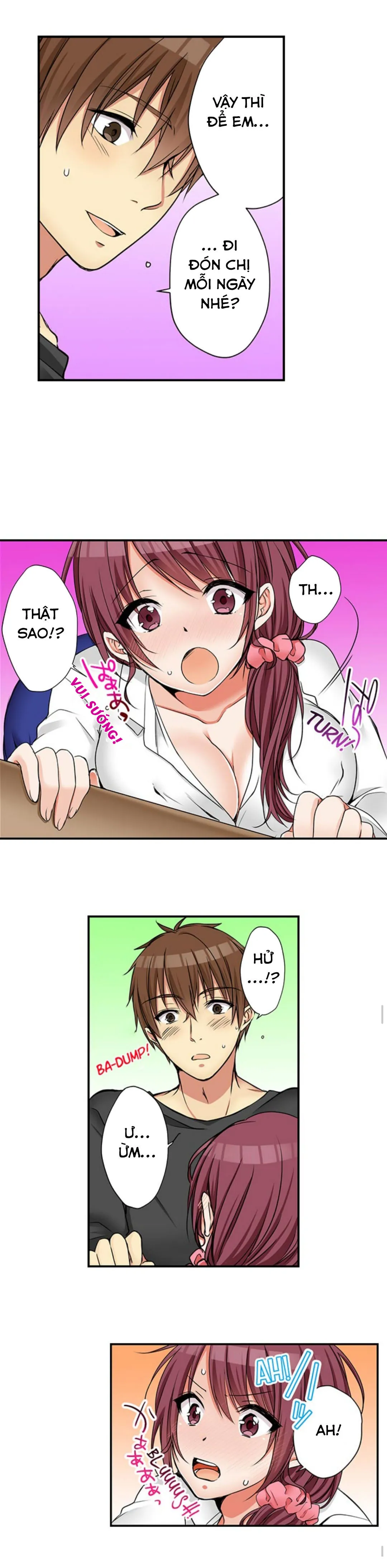 HentaiVN.net - Ảnh 10 - Chuyện Tình Giữa Tôi Và Cô Chị Không Cùng Huyết Thống! [I Did Naughty Things With My (Drunk) Sister] - Chap 28: Lại Ghen!