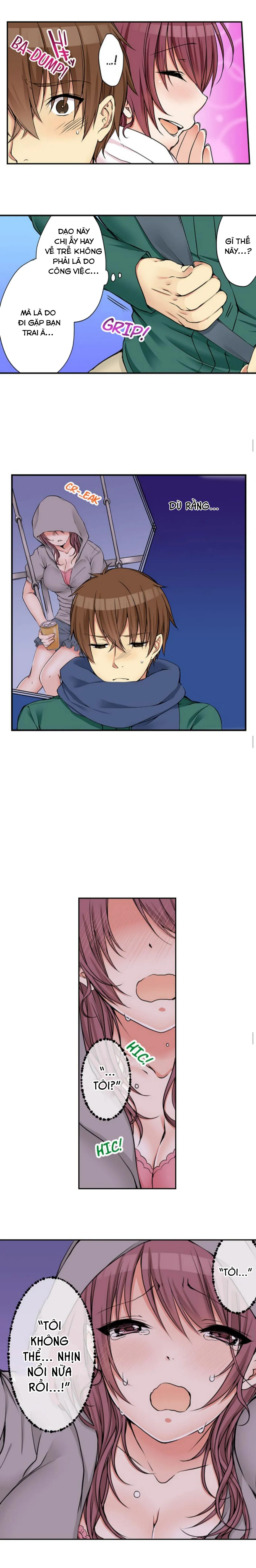HentaiVN.net - Ảnh 6 - Chuyện Tình Giữa Tôi Và Cô Chị Không Cùng Huyết Thống! [I Did Naughty Things With My (Drunk) Sister] - Chap 28: Lại Ghen!