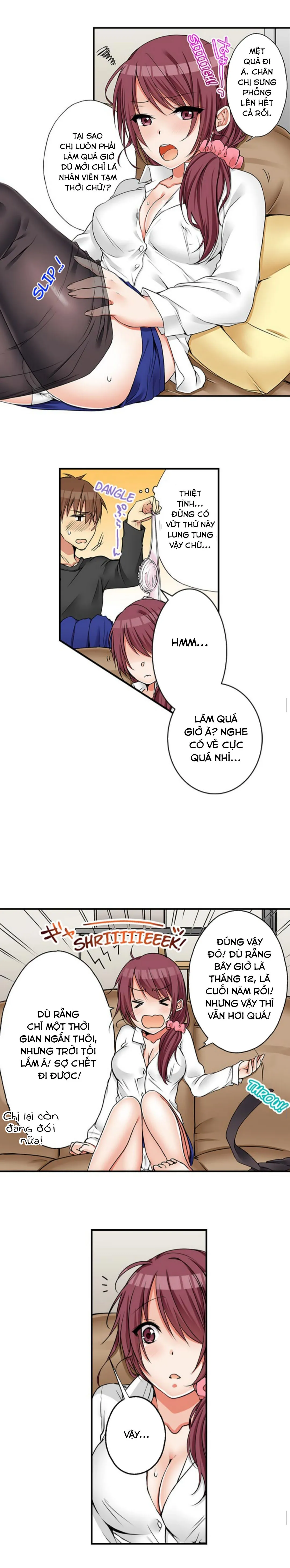 HentaiVN.net - Ảnh 9 - Chuyện Tình Giữa Tôi Và Cô Chị Không Cùng Huyết Thống! [I Did Naughty Things With My (Drunk) Sister] - Chap 28: Lại Ghen!