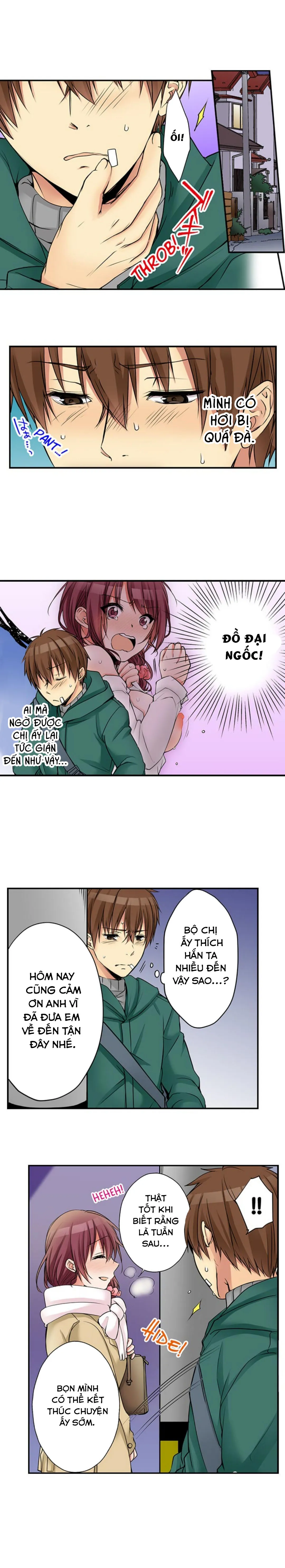 HentaiVN.net - Ảnh 9 - Chuyện Tình Giữa Tôi Và Cô Chị Không Cùng Huyết Thống! [I Did Naughty Things With My (Drunk) Sister] - Chap 30: Akane Và Lời Mời Đêm Giáng Sinh