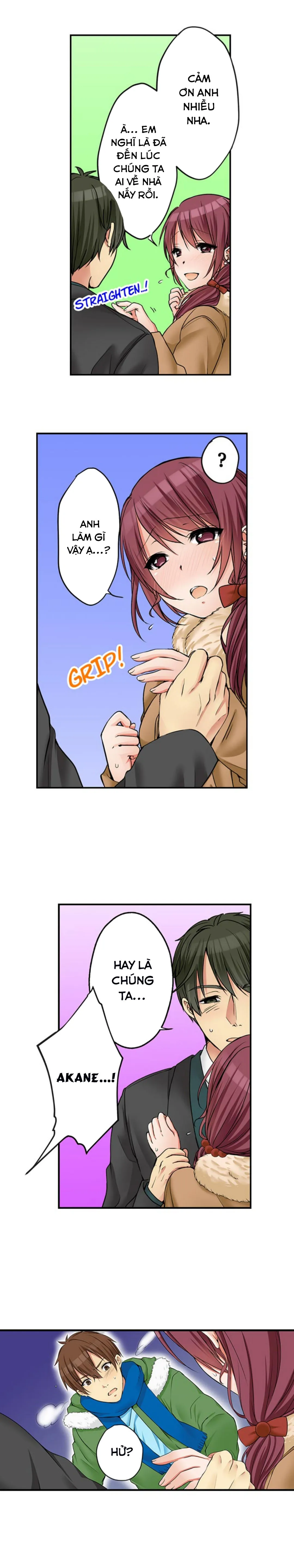 HentaiVN.net - Ảnh 12 - Chuyện Tình Giữa Tôi Và Cô Chị Không Cùng Huyết Thống! [I Did Naughty Things With My (Drunk) Sister] - Chap 31: Đêm Giáng Sinh!
