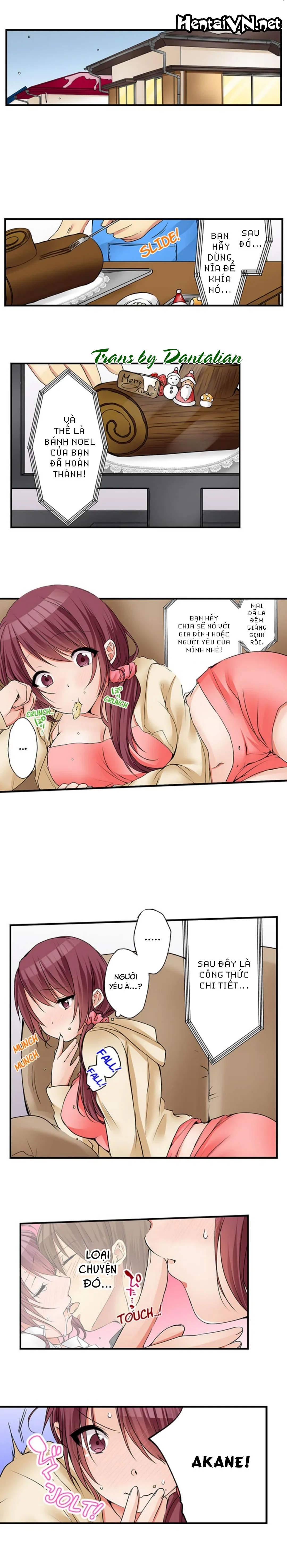HentaiVN.net - Ảnh 3 - Chuyện Tình Giữa Tôi Và Cô Chị Không Cùng Huyết Thống! [I Did Naughty Things With My (Drunk) Sister] - Chap 31: Đêm Giáng Sinh!