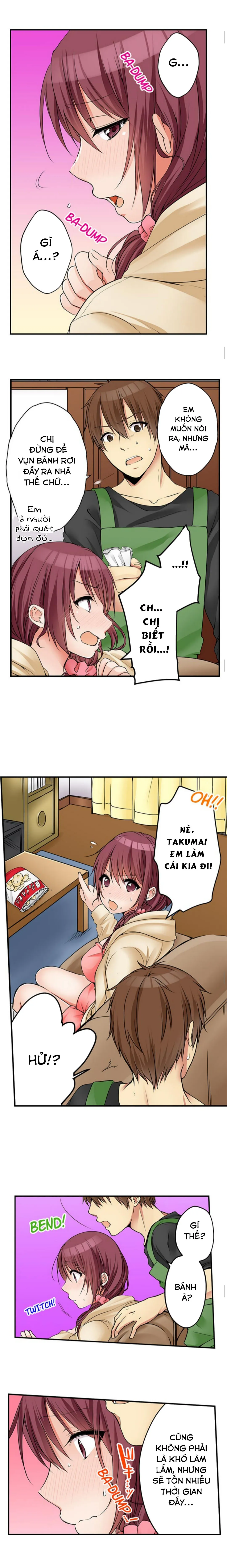 HentaiVN.net - Ảnh 4 - Chuyện Tình Giữa Tôi Và Cô Chị Không Cùng Huyết Thống! [I Did Naughty Things With My (Drunk) Sister] - Chap 31: Đêm Giáng Sinh!