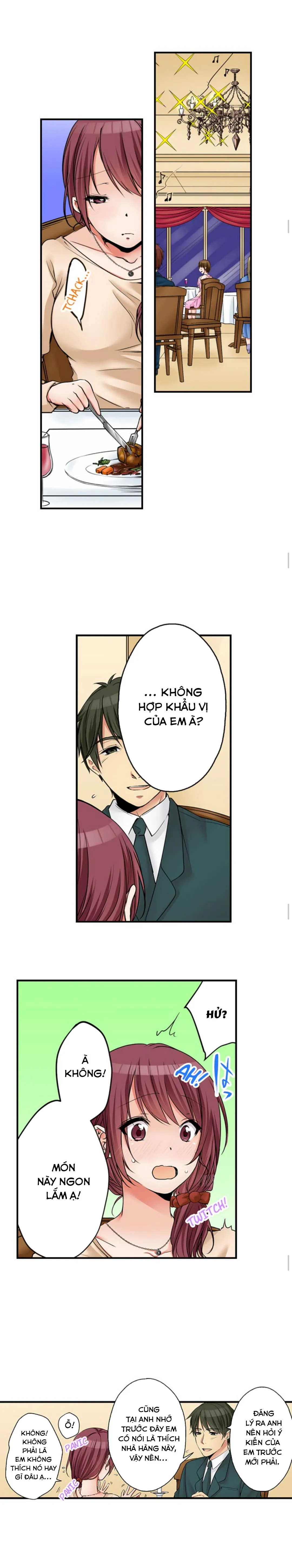 HentaiVN.net - Ảnh 8 - Chuyện Tình Giữa Tôi Và Cô Chị Không Cùng Huyết Thống! [I Did Naughty Things With My (Drunk) Sister] - Chap 31: Đêm Giáng Sinh!