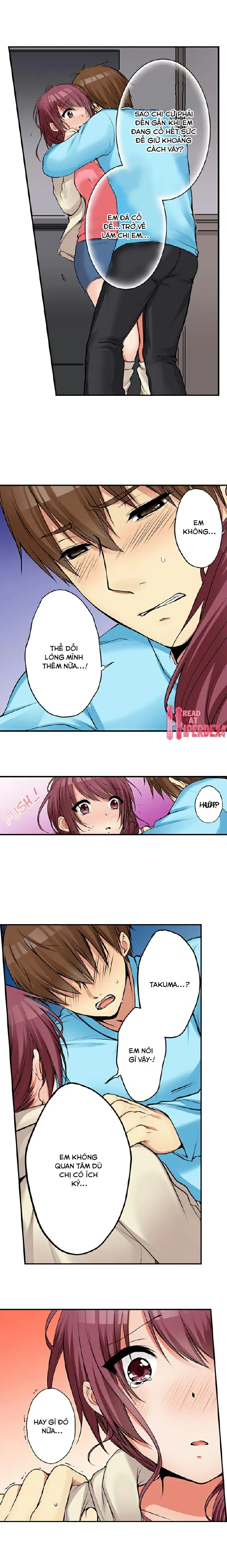 HentaiVN.net - Ảnh 9 - Chuyện Tình Giữa Tôi Và Cô Chị Không Cùng Huyết Thống! [I Did Naughty Things With My (Drunk) Sister] - Chap 35: Suy Nghĩ (2)