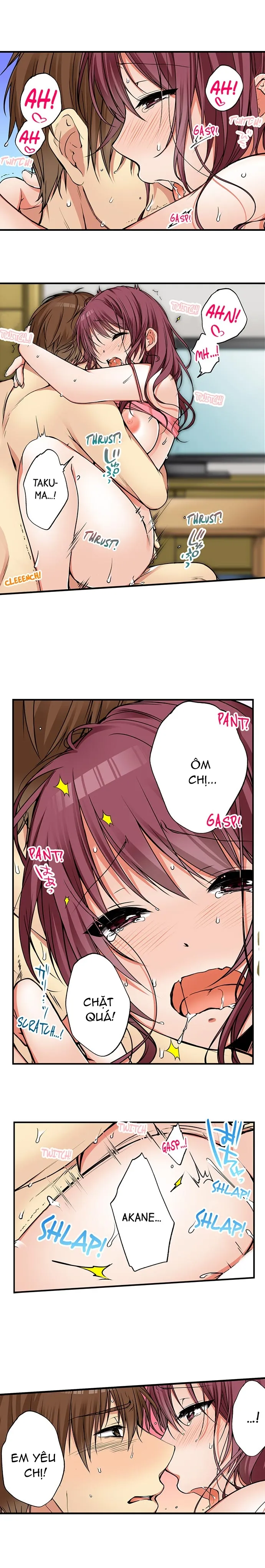 HentaiVN.net - Ảnh 6 - Chuyện Tình Giữa Tôi Và Cô Chị Không Cùng Huyết Thống! [I Did Naughty Things With My (Drunk) Sister] - Chap 38
