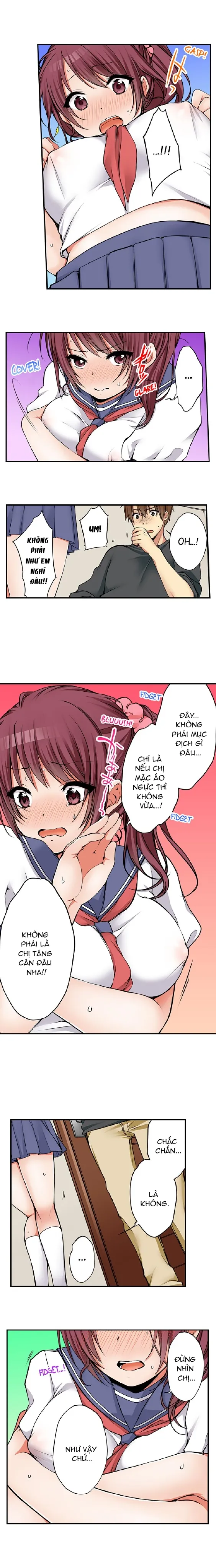HentaiVN.net - Ảnh 5 - Chuyện Tình Giữa Tôi Và Cô Chị Không Cùng Huyết Thống! [I Did Naughty Things With My (Drunk) Sister] - Chap 40
