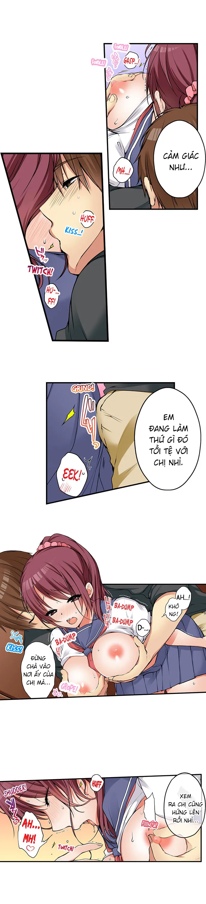 HentaiVN.net - Ảnh 3 - Chuyện Tình Giữa Tôi Và Cô Chị Không Cùng Huyết Thống! [I Did Naughty Things With My (Drunk) Sister] - Chap 41