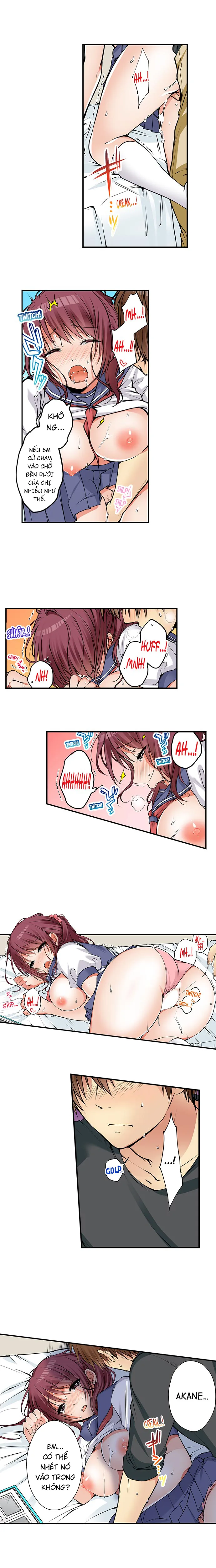HentaiVN.net - Ảnh 6 - Chuyện Tình Giữa Tôi Và Cô Chị Không Cùng Huyết Thống! [I Did Naughty Things With My (Drunk) Sister] - Chap 41
