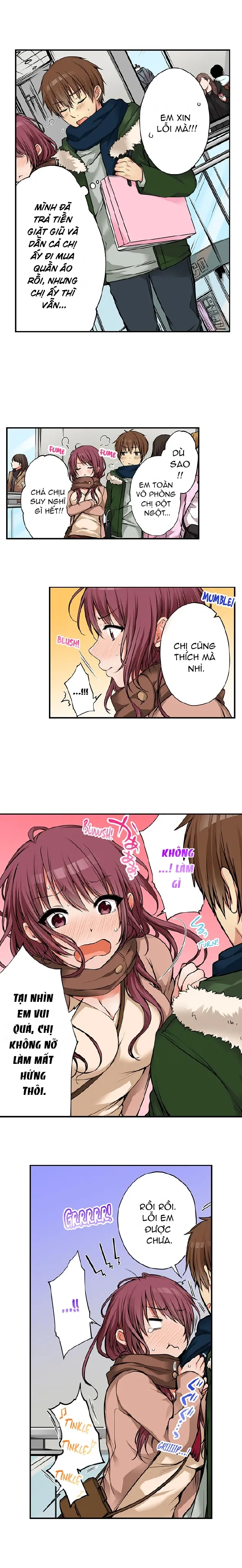 HentaiVN.net - Ảnh 6 - Chuyện Tình Giữa Tôi Và Cô Chị Không Cùng Huyết Thống! [I Did Naughty Things With My (Drunk) Sister] - Chap 42