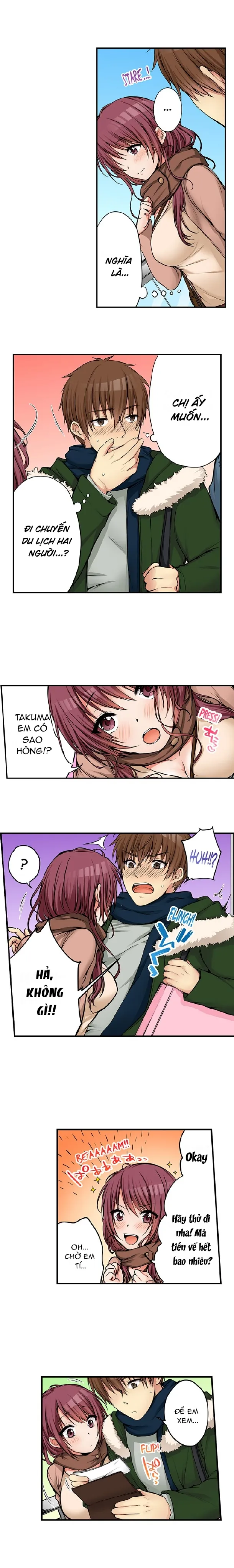 HentaiVN.net - Ảnh 8 - Chuyện Tình Giữa Tôi Và Cô Chị Không Cùng Huyết Thống! [I Did Naughty Things With My (Drunk) Sister] - Chap 42