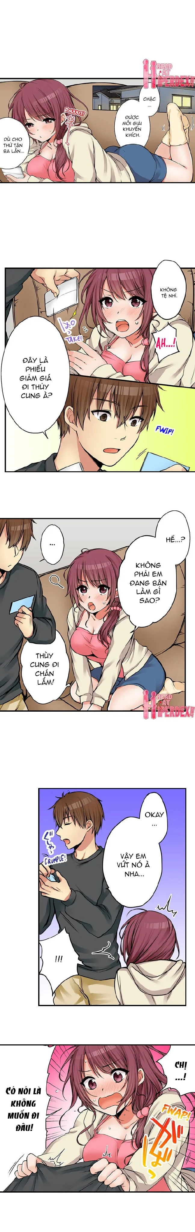 HentaiVN.net - Ảnh 3 - Chuyện Tình Giữa Tôi Và Cô Chị Không Cùng Huyết Thống! [I Did Naughty Things With My (Drunk) Sister] - Chap 43