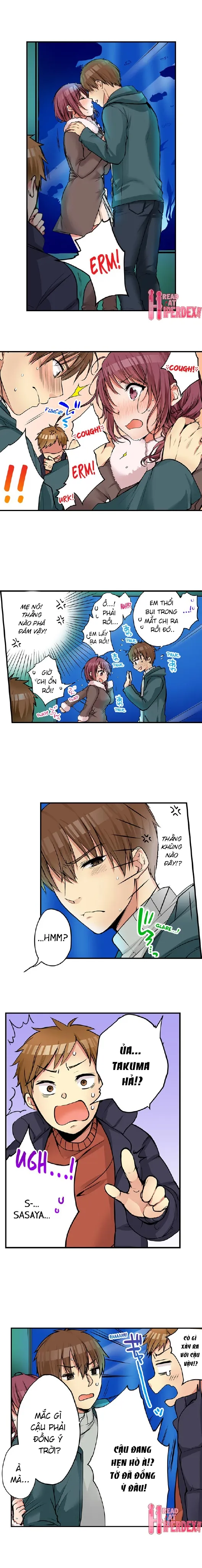 HentaiVN.net - Ảnh 4 - Chuyện Tình Giữa Tôi Và Cô Chị Không Cùng Huyết Thống! [I Did Naughty Things With My (Drunk) Sister] - Chap 44
