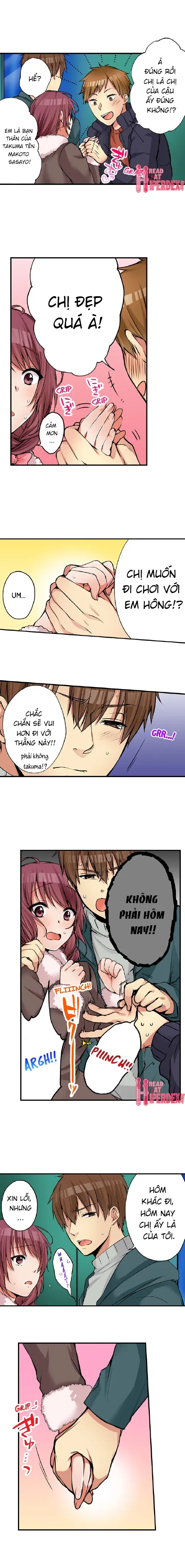 HentaiVN.net - Ảnh 6 - Chuyện Tình Giữa Tôi Và Cô Chị Không Cùng Huyết Thống! [I Did Naughty Things With My (Drunk) Sister] - Chap 44