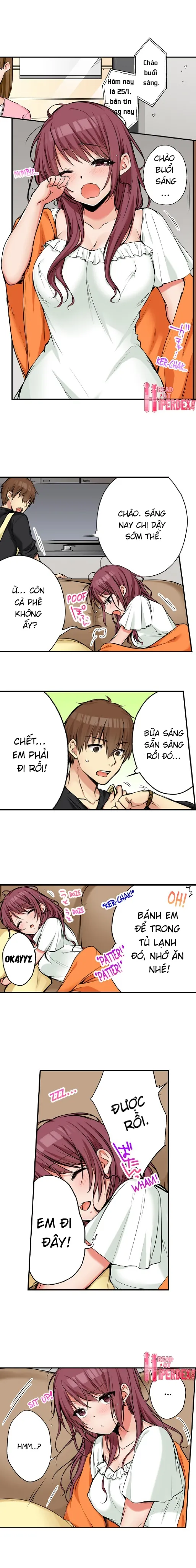 HentaiVN.net - Ảnh 6 - Chuyện Tình Giữa Tôi Và Cô Chị Không Cùng Huyết Thống! [I Did Naughty Things With My (Drunk) Sister] - Chap 48