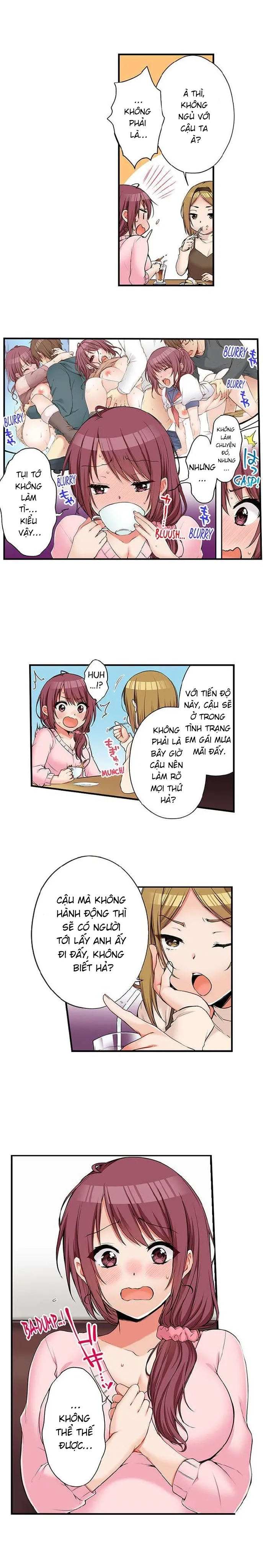 HentaiVN.net - Ảnh 7 - Chuyện Tình Giữa Tôi Và Cô Chị Không Cùng Huyết Thống! [I Did Naughty Things With My (Drunk) Sister] - Chap 49