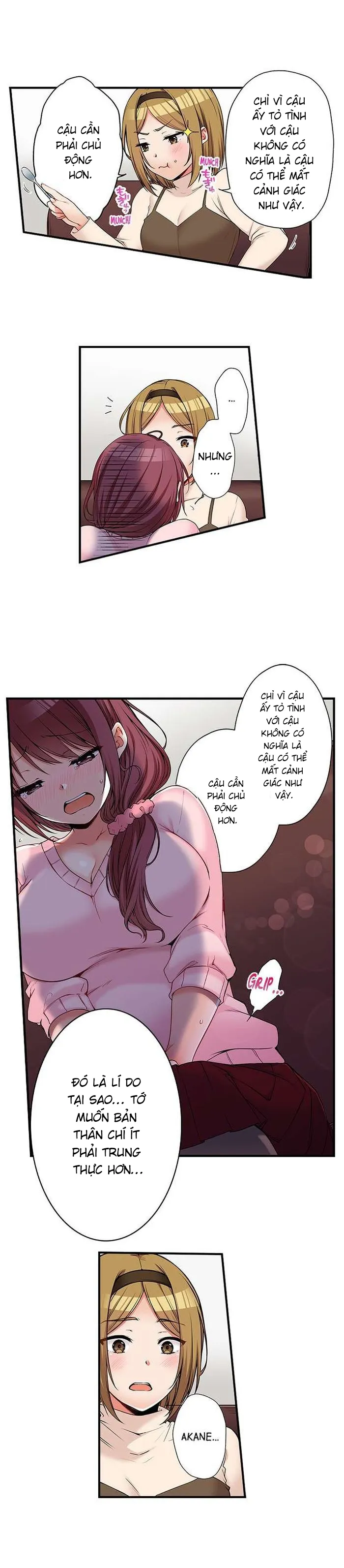 HentaiVN.net - Ảnh 8 - Chuyện Tình Giữa Tôi Và Cô Chị Không Cùng Huyết Thống! [I Did Naughty Things With My (Drunk) Sister] - Chap 49