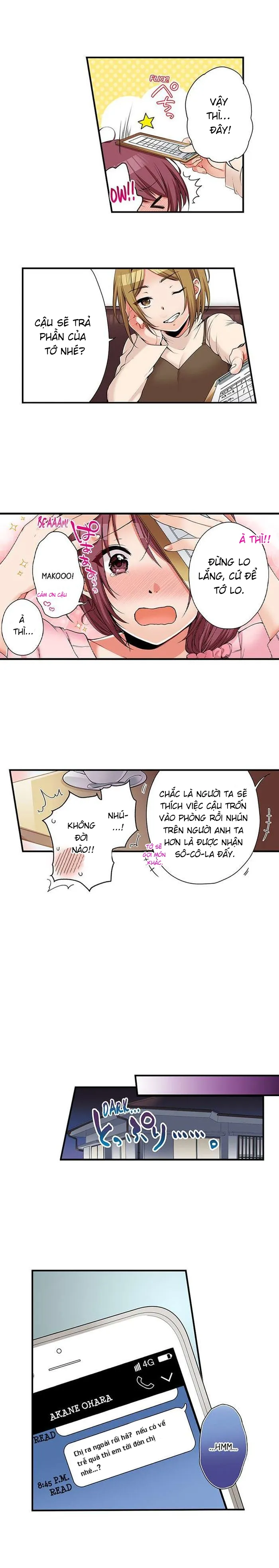 HentaiVN.net - Ảnh 9 - Chuyện Tình Giữa Tôi Và Cô Chị Không Cùng Huyết Thống! [I Did Naughty Things With My (Drunk) Sister] - Chap 49