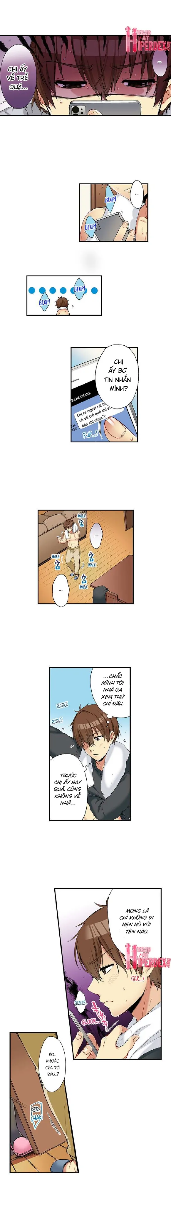 HentaiVN.net - Ảnh 3 - Chuyện Tình Giữa Tôi Và Cô Chị Không Cùng Huyết Thống! [I Did Naughty Things With My (Drunk) Sister] - Chap 50