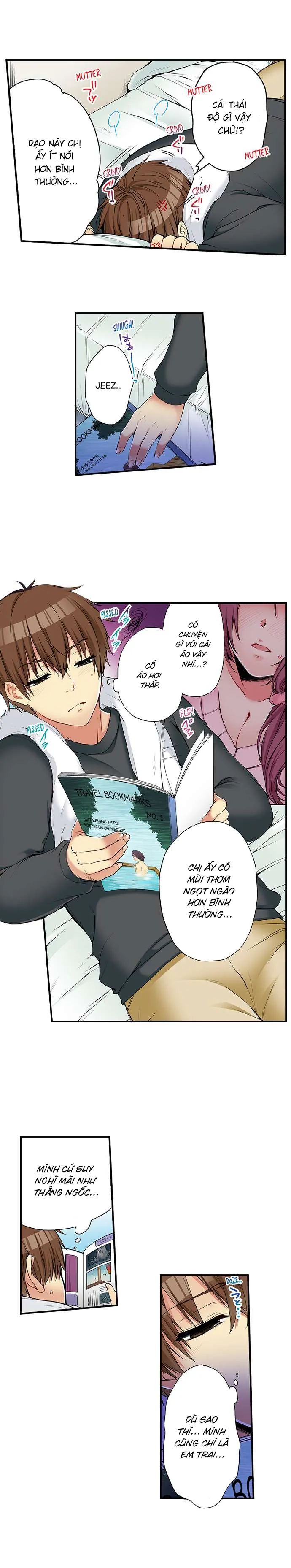 HentaiVN.net - Ảnh 5 - Chuyện Tình Giữa Tôi Và Cô Chị Không Cùng Huyết Thống! [I Did Naughty Things With My (Drunk) Sister] - Chap 50