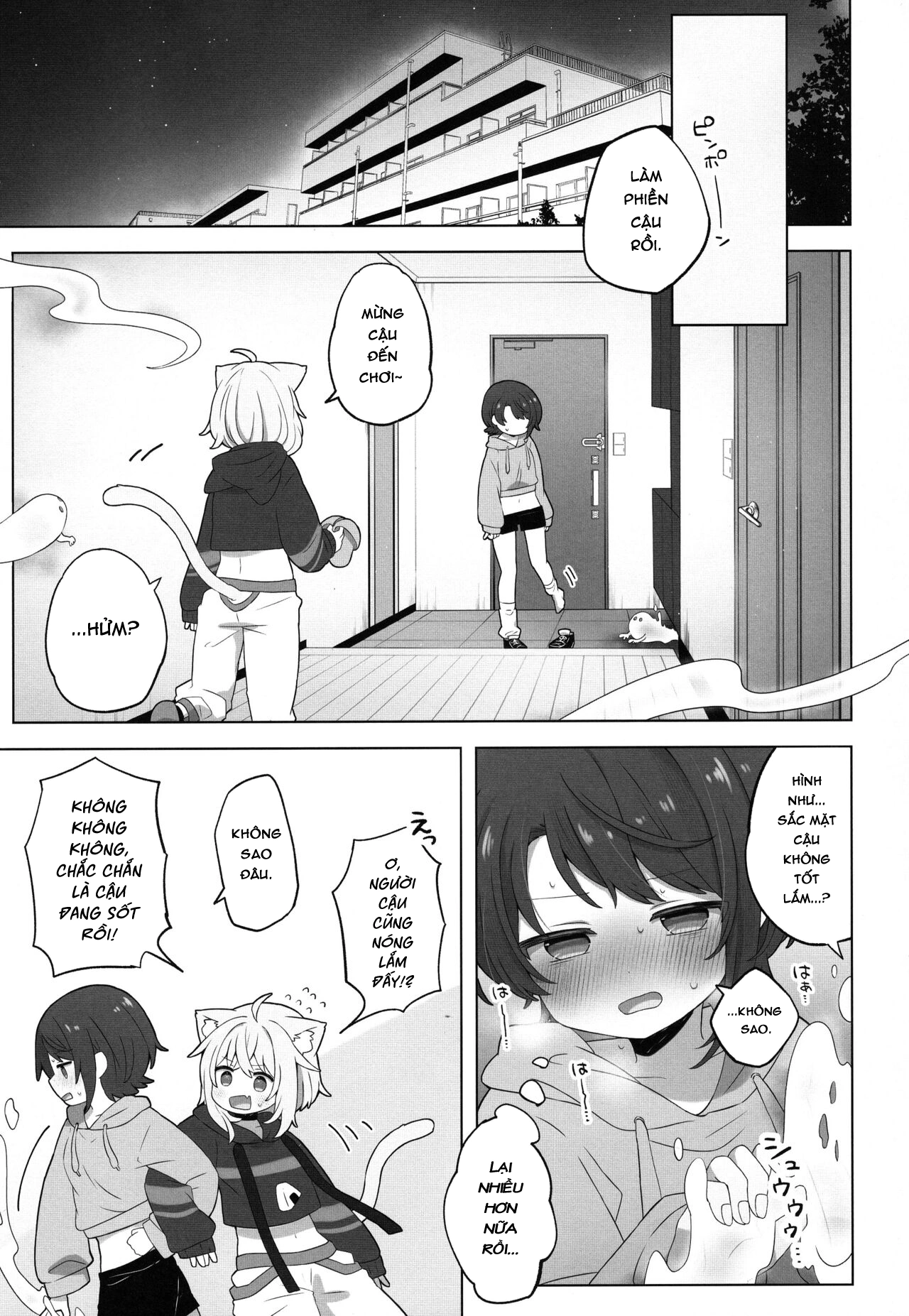 HentaiVN.net - Ảnh 13 - Đang bị ám rồi đó, Nekomata-san - Oneshot