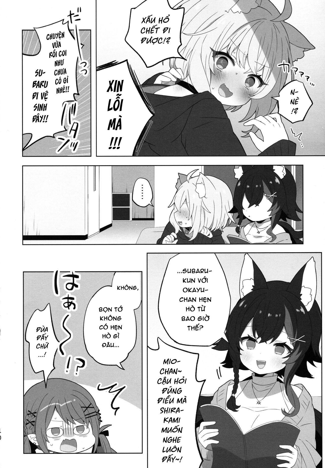 HentaiVN.net - Ảnh 10 - Đang bị ám rồi đó, Nekomata-san - Oneshot