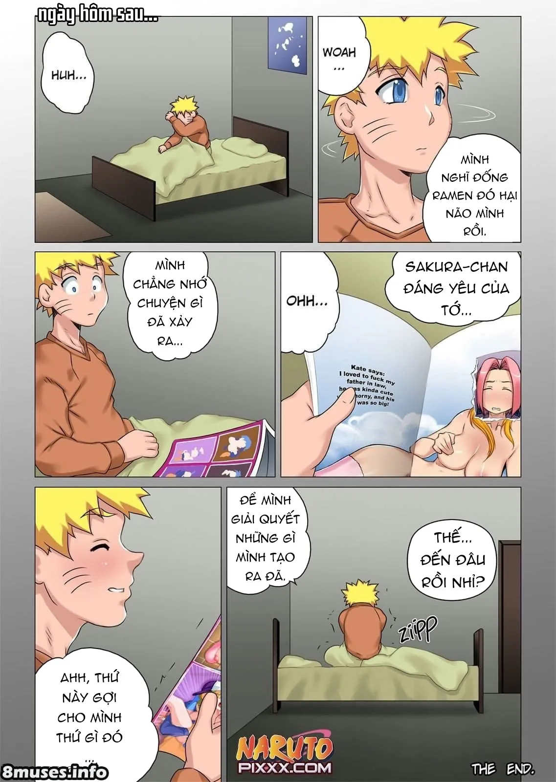HentaiVN.net - Ảnh 16 - There's something about sakura - 1 bắn