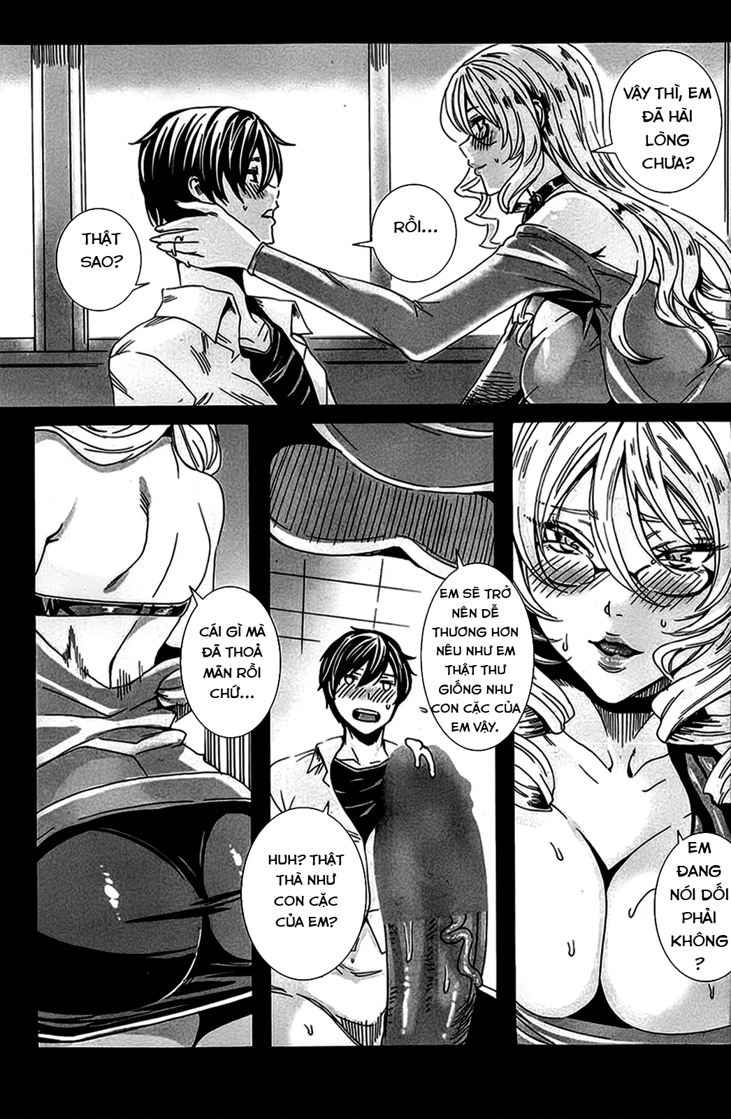 HentaiVN.net - Ảnh 11 - Sensei no Himitsu Jugyou [Kyuuketsu Jokyoushi No Kenzoku Seikatsu ~ Lesson With Vampire ~; Sensei's Secret Lesson] - Chap 1: Giờ học thêm.