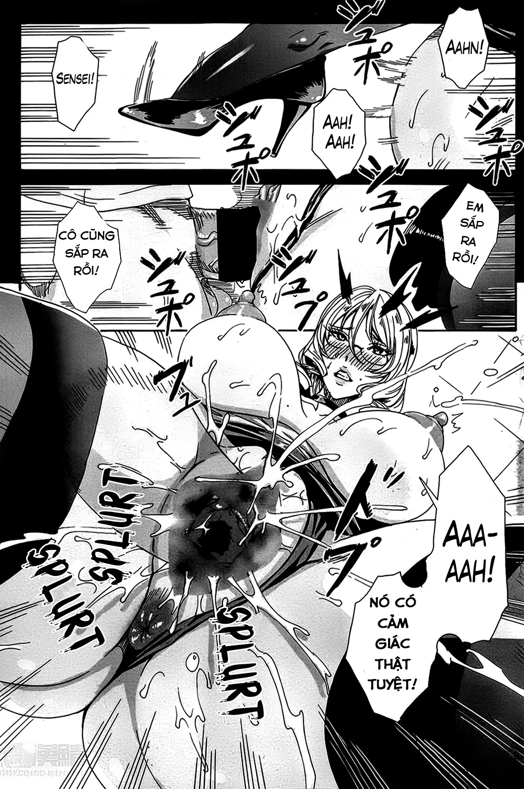 HentaiVN.net - Ảnh 17 - Sensei no Himitsu Jugyou [Kyuuketsu Jokyoushi No Kenzoku Seikatsu ~ Lesson With Vampire ~; Sensei's Secret Lesson] - Chap 1: Giờ học thêm.