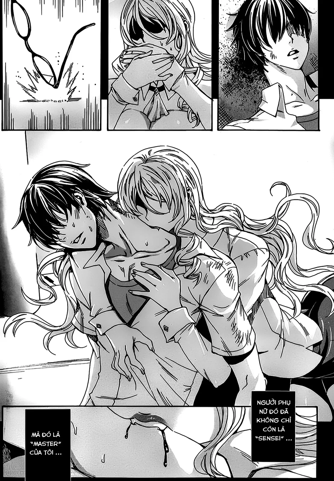 HentaiVN.net - Ảnh 22 - Sensei no Himitsu Jugyou [Kyuuketsu Jokyoushi No Kenzoku Seikatsu ~ Lesson With Vampire ~; Sensei's Secret Lesson] - Chap 1: Giờ học thêm.