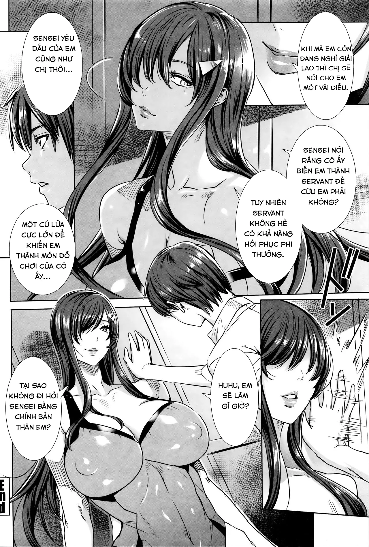 HentaiVN.net - Ảnh 18 - Sensei no Himitsu Jugyou [Kyuuketsu Jokyoushi No Kenzoku Seikatsu ~ Lesson With Vampire ~; Sensei's Secret Lesson] - Chap 7: Vampire.