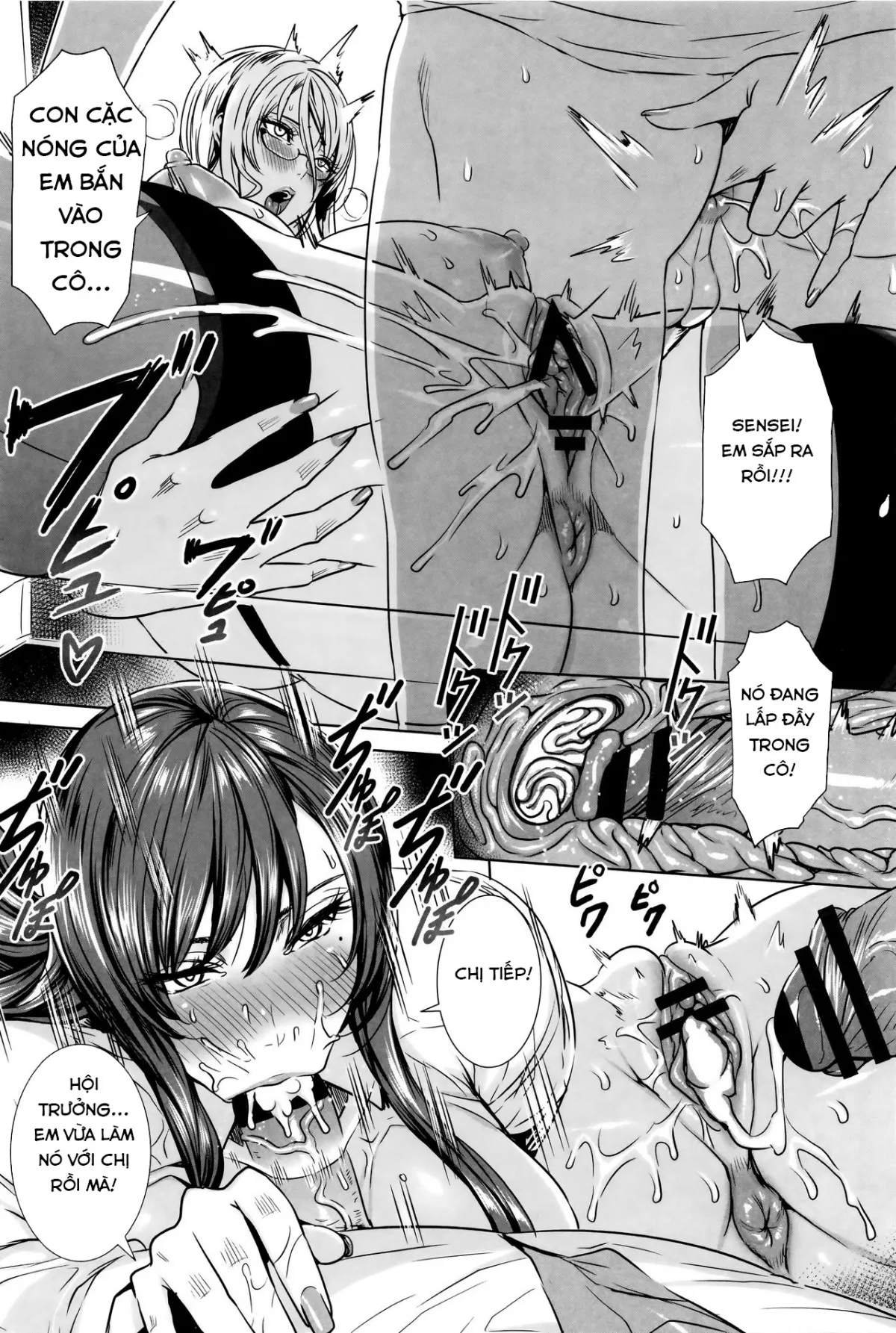 HentaiVN.net - Ảnh 18 - Sensei no Himitsu Jugyou [Kyuuketsu Jokyoushi No Kenzoku Seikatsu ~ Lesson With Vampire ~; Sensei's Secret Lesson] - Chap 8: Lời thú nhận.