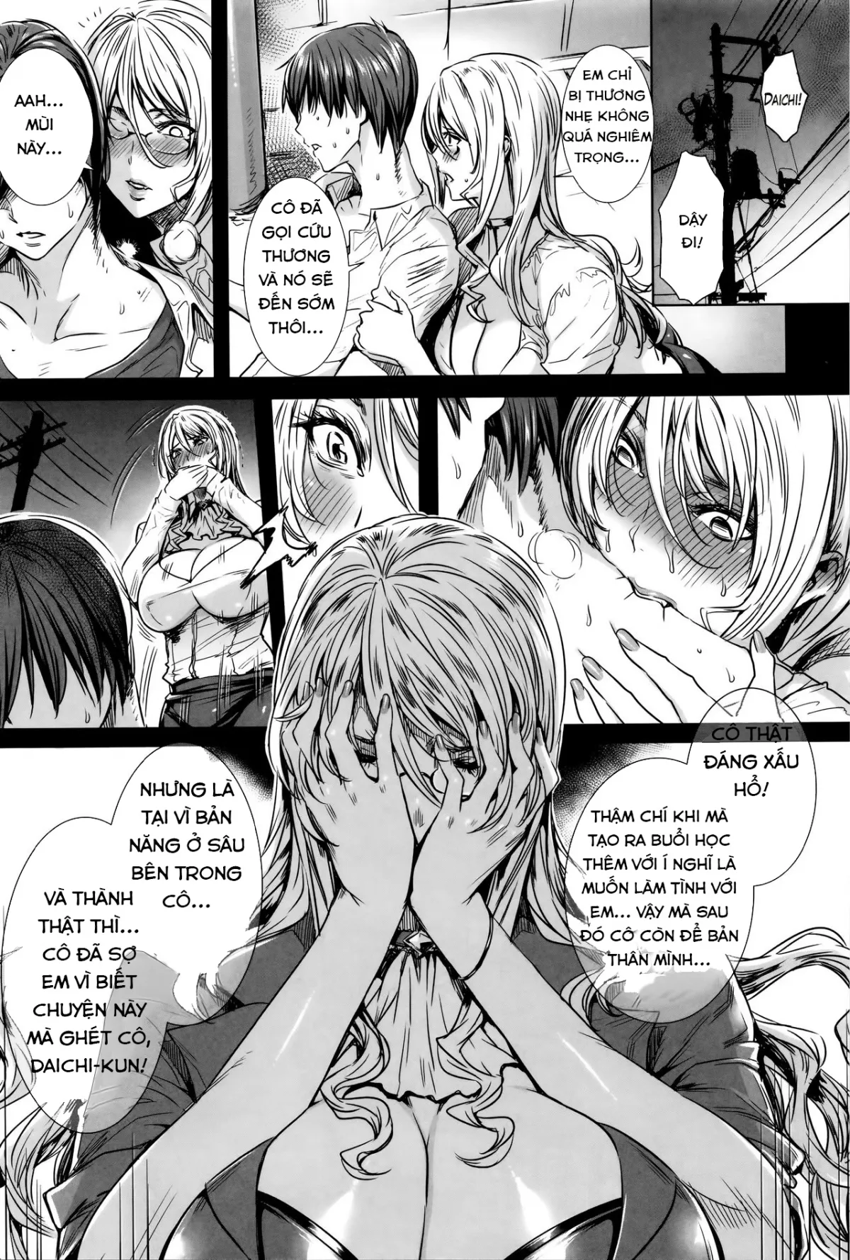 HentaiVN.net - Ảnh 8 - Sensei no Himitsu Jugyou [Kyuuketsu Jokyoushi No Kenzoku Seikatsu ~ Lesson With Vampire ~; Sensei's Secret Lesson] - Chap 8: Lời thú nhận.