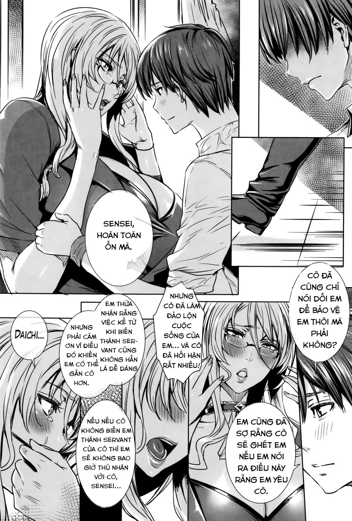 HentaiVN.net - Ảnh 9 - Sensei no Himitsu Jugyou [Kyuuketsu Jokyoushi No Kenzoku Seikatsu ~ Lesson With Vampire ~; Sensei's Secret Lesson] - Chap 8: Lời thú nhận.