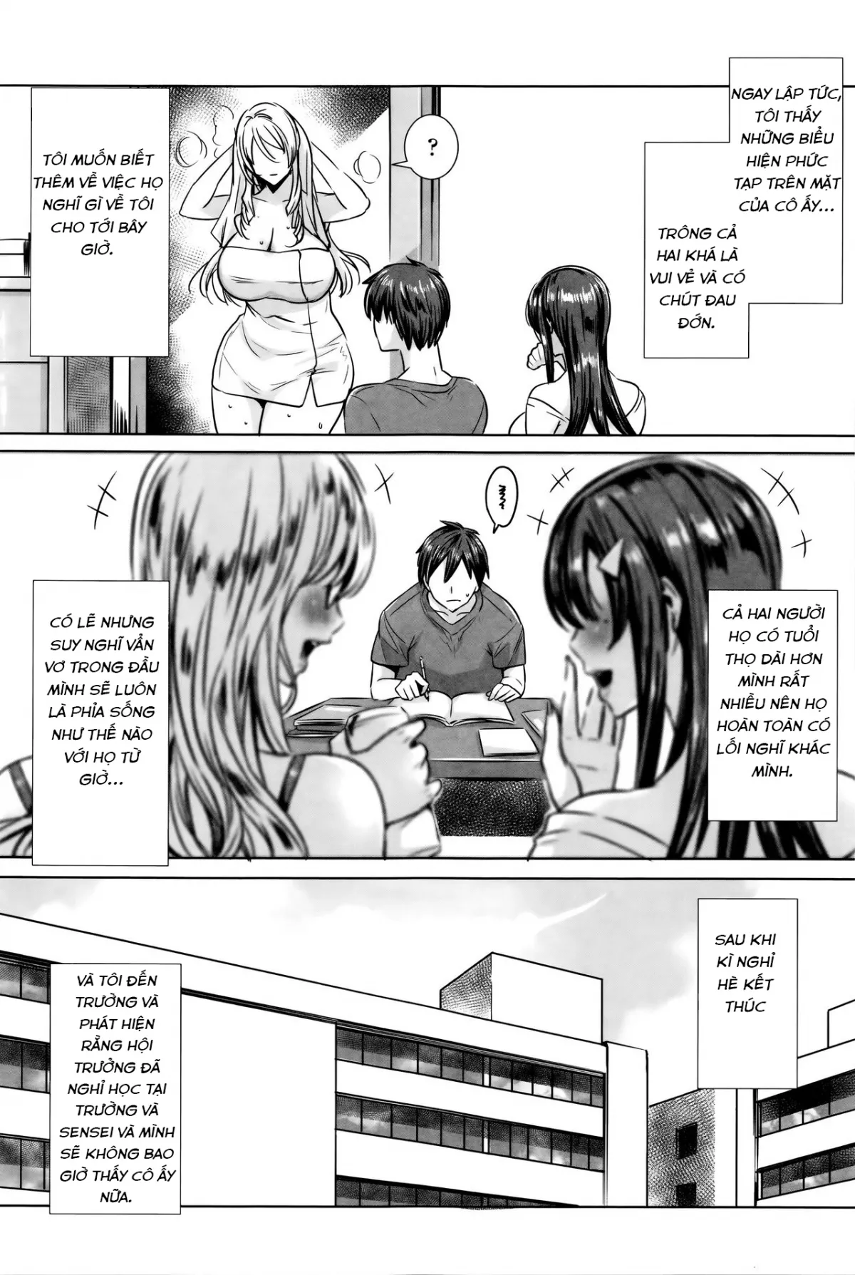 HentaiVN.net - Ảnh 21 - Sensei no Himitsu Jugyou [Kyuuketsu Jokyoushi No Kenzoku Seikatsu ~ Lesson With Vampire ~; Sensei's Secret Lesson] - Chap 9: Kì nghỉ hè.