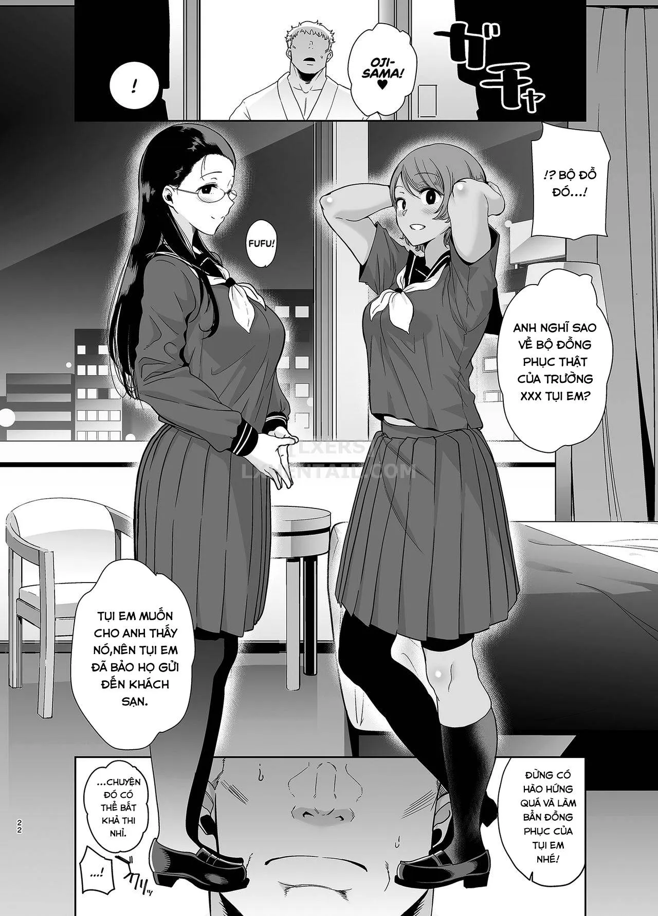 HentaiVN.net - Ảnh 22 - Seika Jogakuin Koutoubu Kounin Sao Oji-San 3 - 5 [Seika Girls' Academy Official Rod Oji-San] - Chap 3