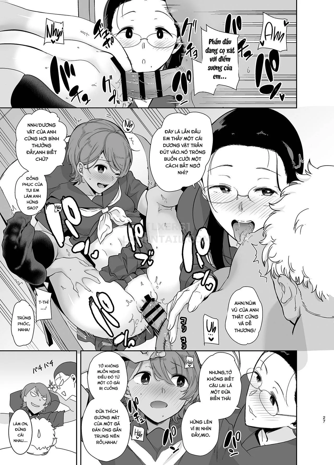 HentaiVN.net - Ảnh 27 - Seika Jogakuin Koutoubu Kounin Sao Oji-San 3 - 5 [Seika Girls' Academy Official Rod Oji-San] - Chap 3