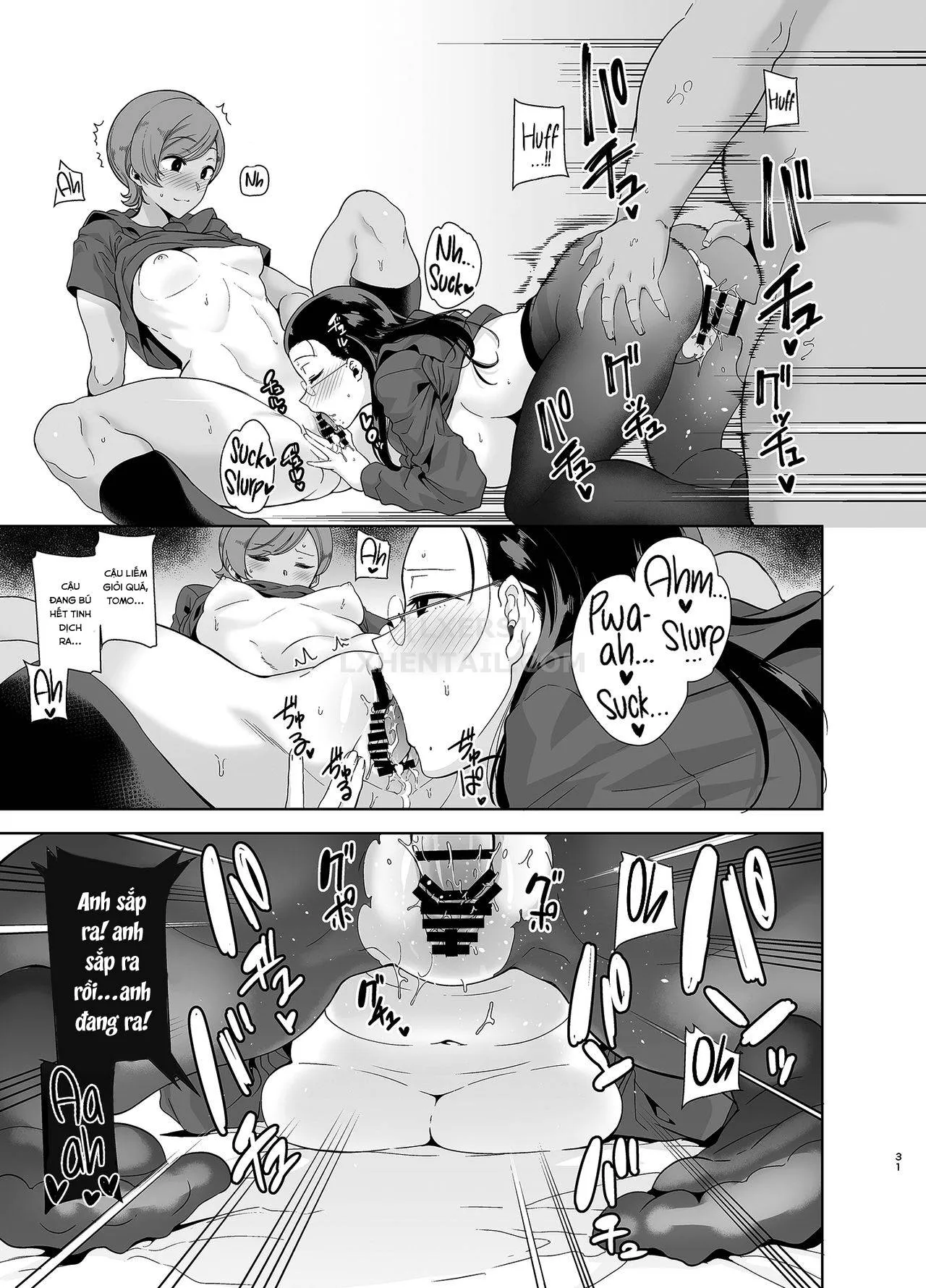 HentaiVN.net - Ảnh 31 - Seika Jogakuin Koutoubu Kounin Sao Oji-San 3 - 5 [Seika Girls' Academy Official Rod Oji-San] - Chap 3
