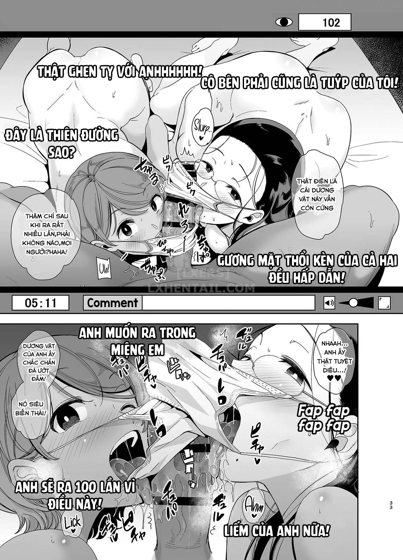 HentaiVN.net - Ảnh 33 - Seika Jogakuin Koutoubu Kounin Sao Oji-San 3 - 5 [Seika Girls' Academy Official Rod Oji-San] - Chap 3