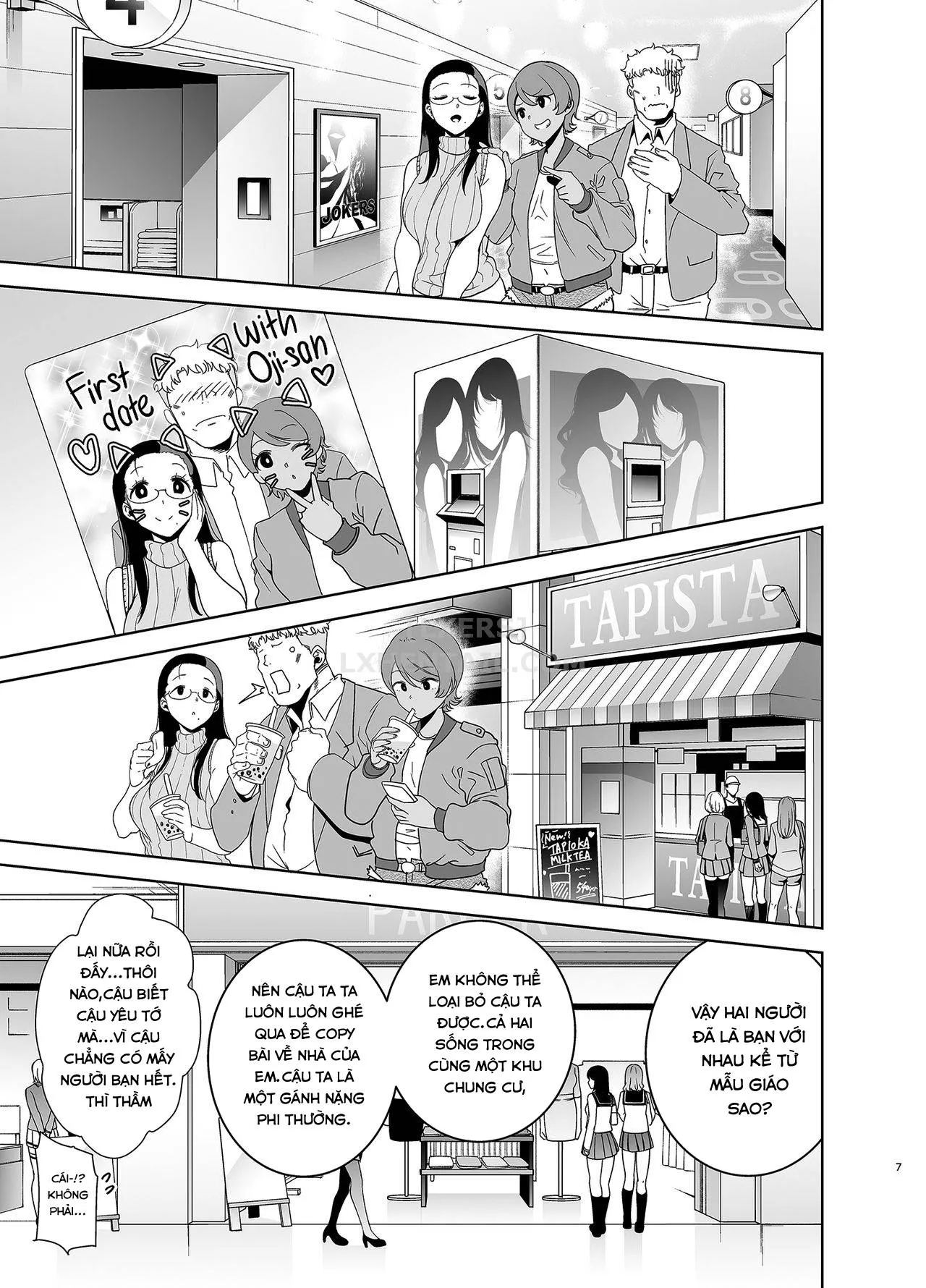 HentaiVN.net - Ảnh 7 - Seika Jogakuin Koutoubu Kounin Sao Oji-San 3 - 5 [Seika Girls' Academy Official Rod Oji-San] - Chap 3