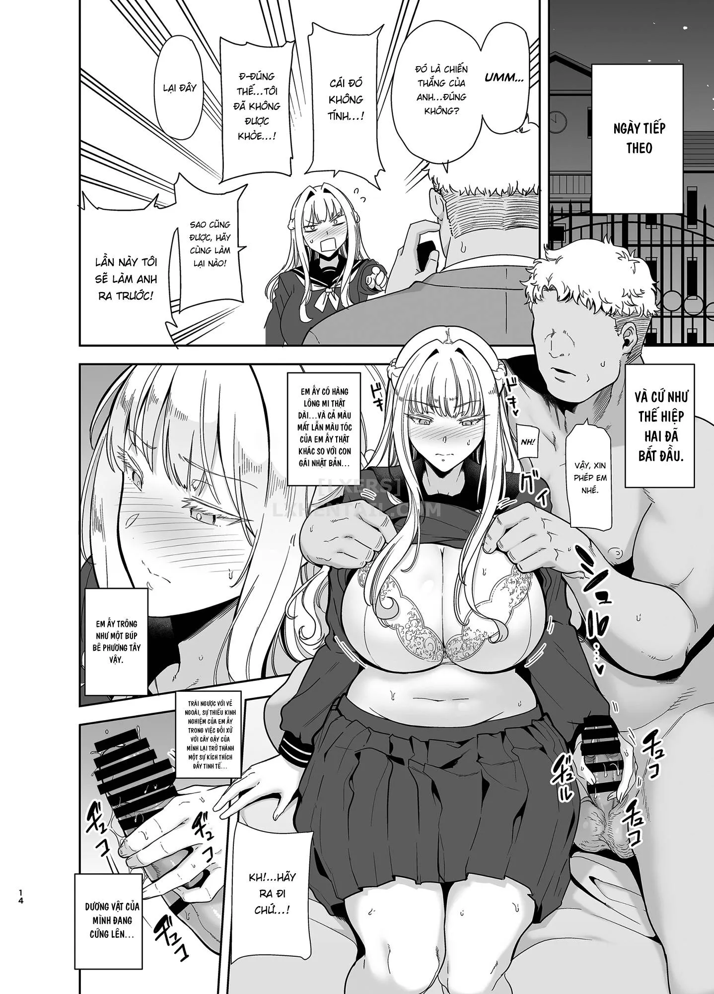 HentaiVN.net - Ảnh 15 - Seika Jogakuin Koutoubu Kounin Sao Oji-San 3 - 5 [Seika Girls' Academy Official Rod Oji-San] - Chap 4