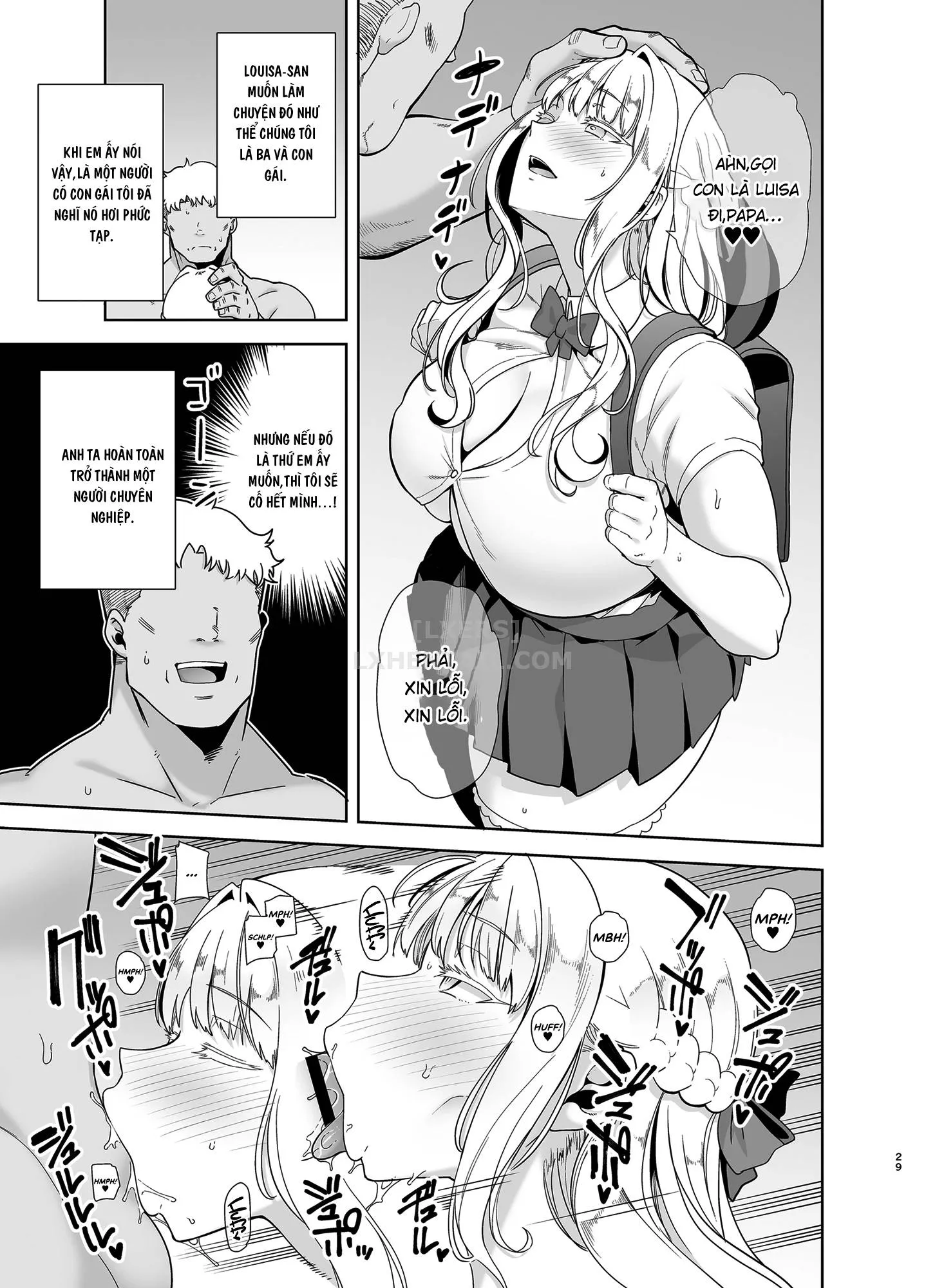 HentaiVN.net - Ảnh 30 - Seika Jogakuin Koutoubu Kounin Sao Oji-San 3 - 5 [Seika Girls' Academy Official Rod Oji-San] - Chap 4
