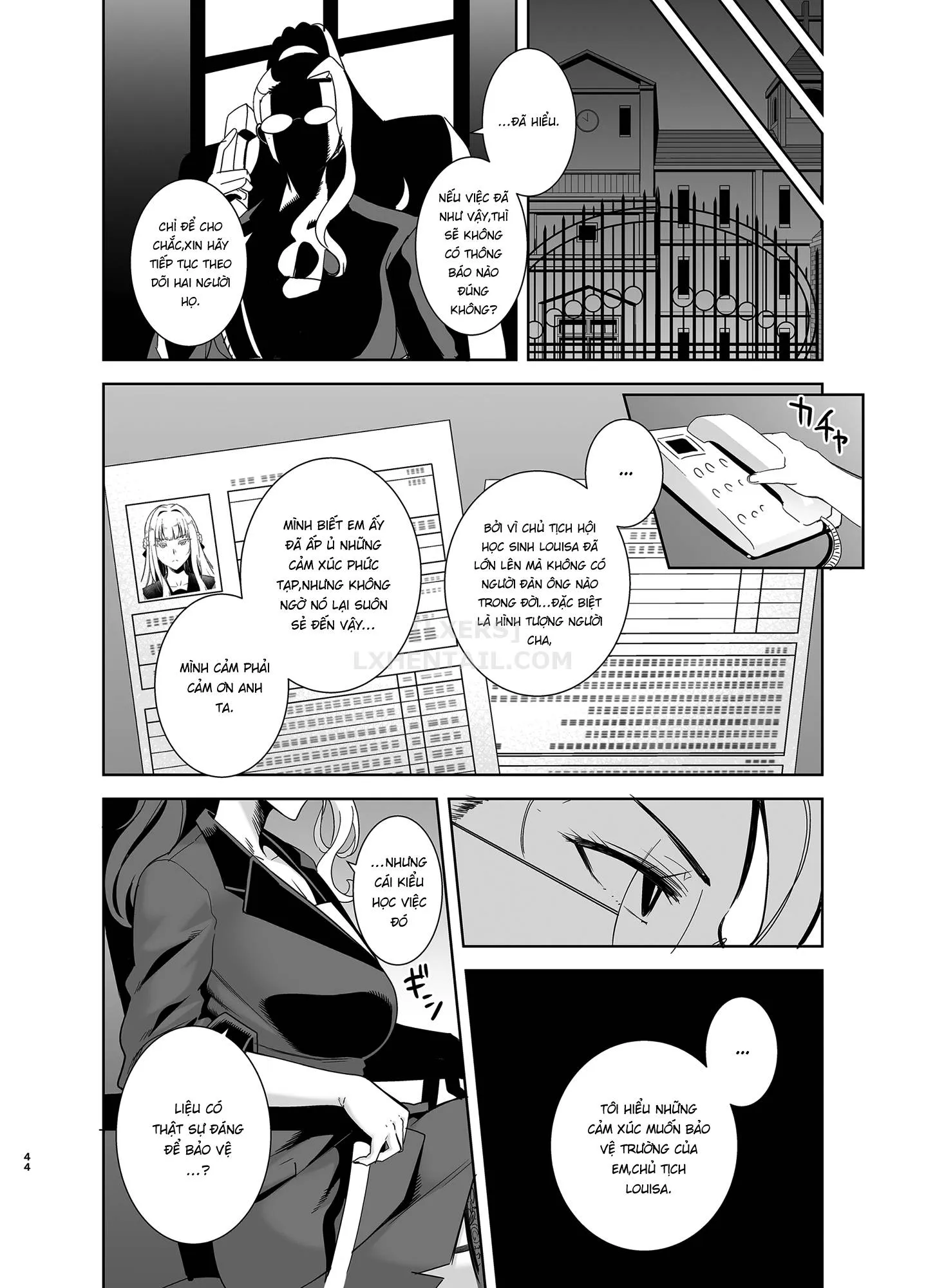 HentaiVN.net - Ảnh 45 - Seika Jogakuin Koutoubu Kounin Sao Oji-San 3 - 5 [Seika Girls' Academy Official Rod Oji-San] - Chap 4