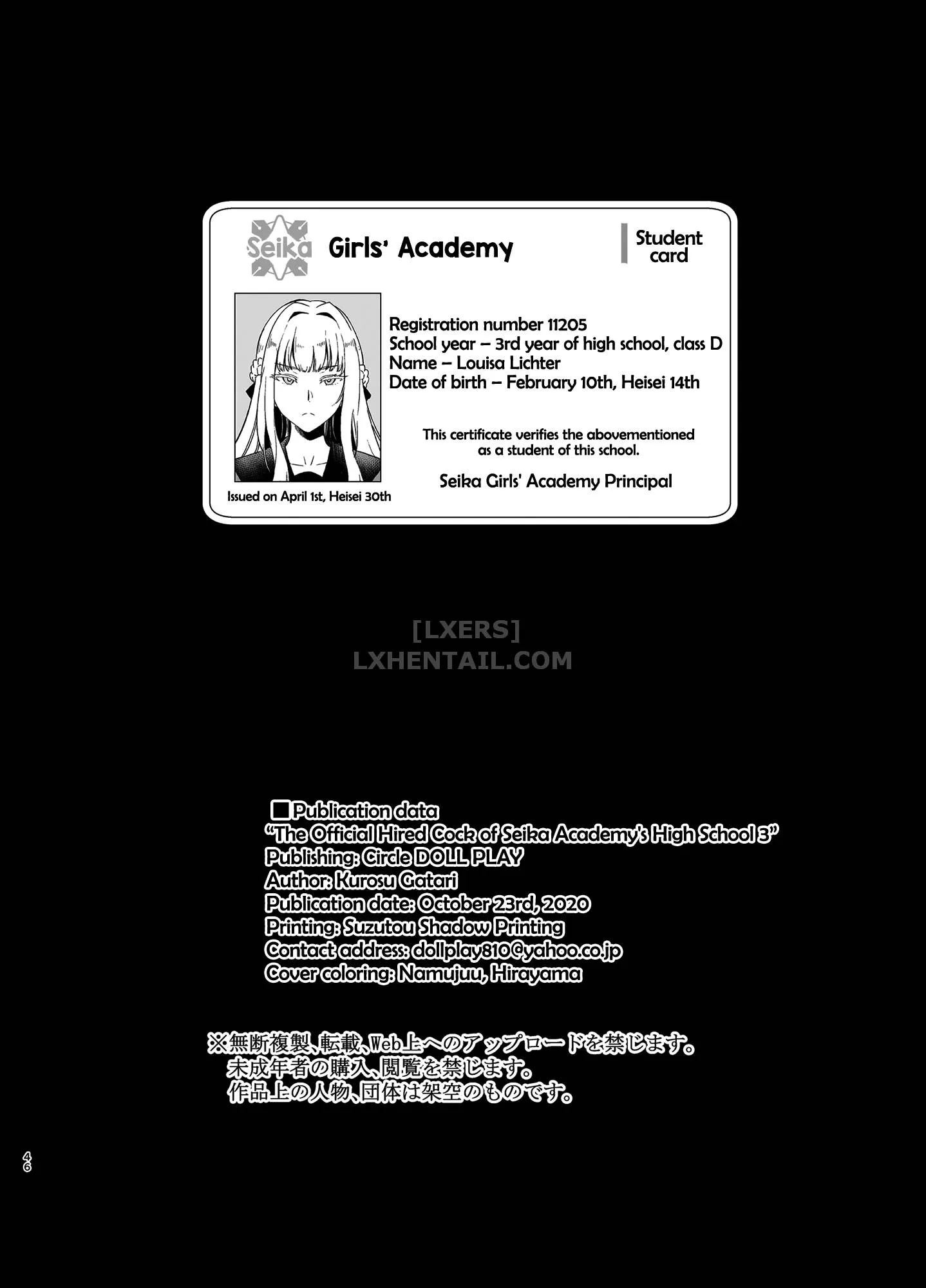 HentaiVN.net - Ảnh 47 - Seika Jogakuin Koutoubu Kounin Sao Oji-San 3 - 5 [Seika Girls' Academy Official Rod Oji-San] - Chap 4
