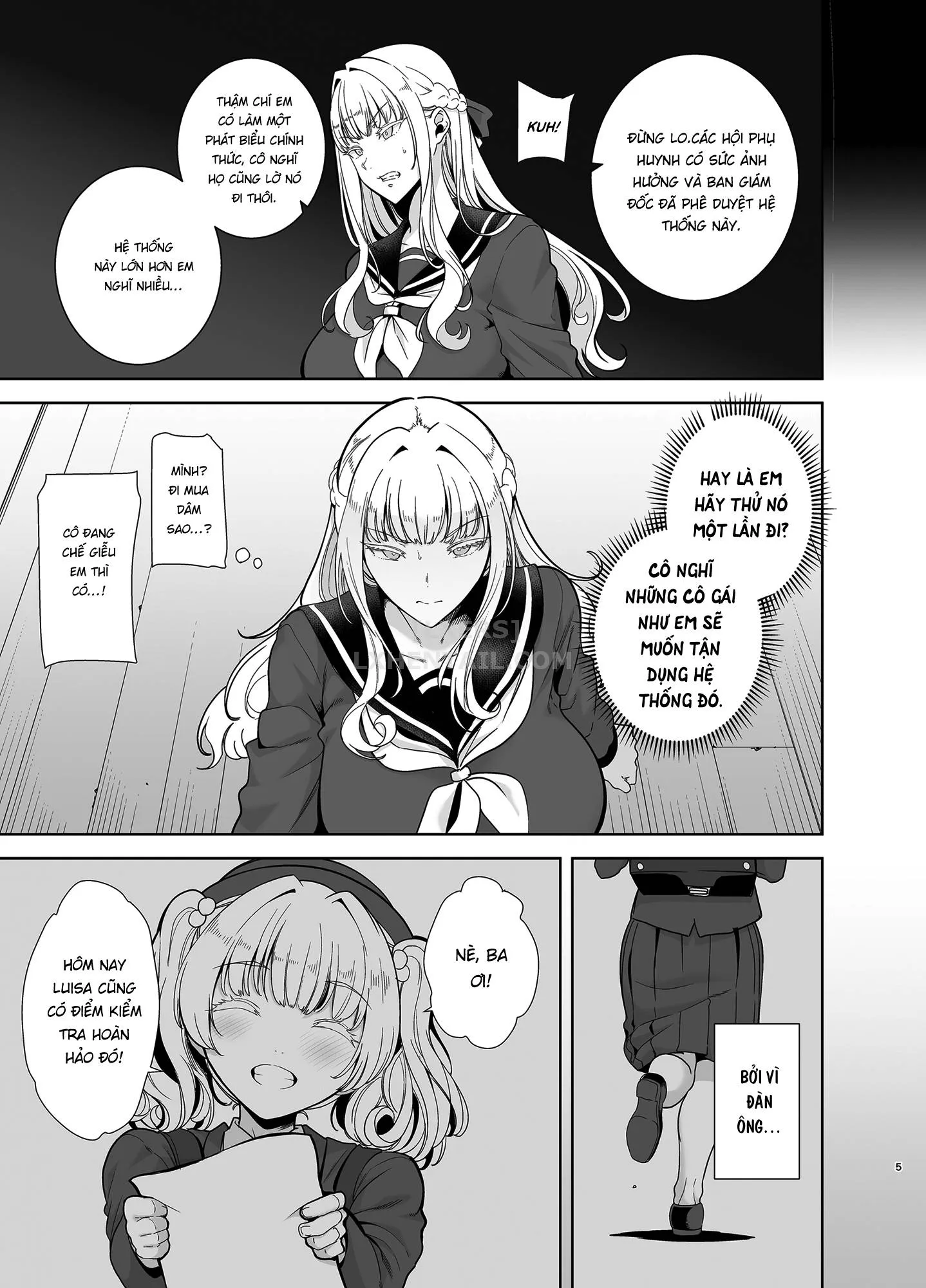 HentaiVN.net - Ảnh 6 - Seika Jogakuin Koutoubu Kounin Sao Oji-San 3 - 5 [Seika Girls' Academy Official Rod Oji-San] - Chap 4