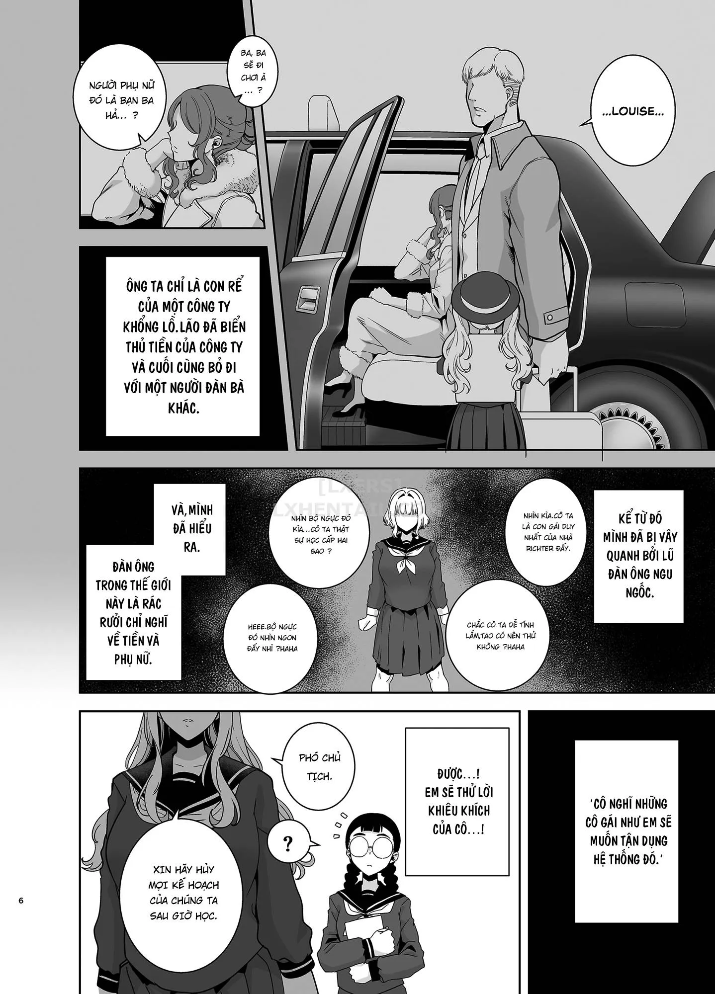 HentaiVN.net - Ảnh 7 - Seika Jogakuin Koutoubu Kounin Sao Oji-San 3 - 5 [Seika Girls' Academy Official Rod Oji-San] - Chap 4