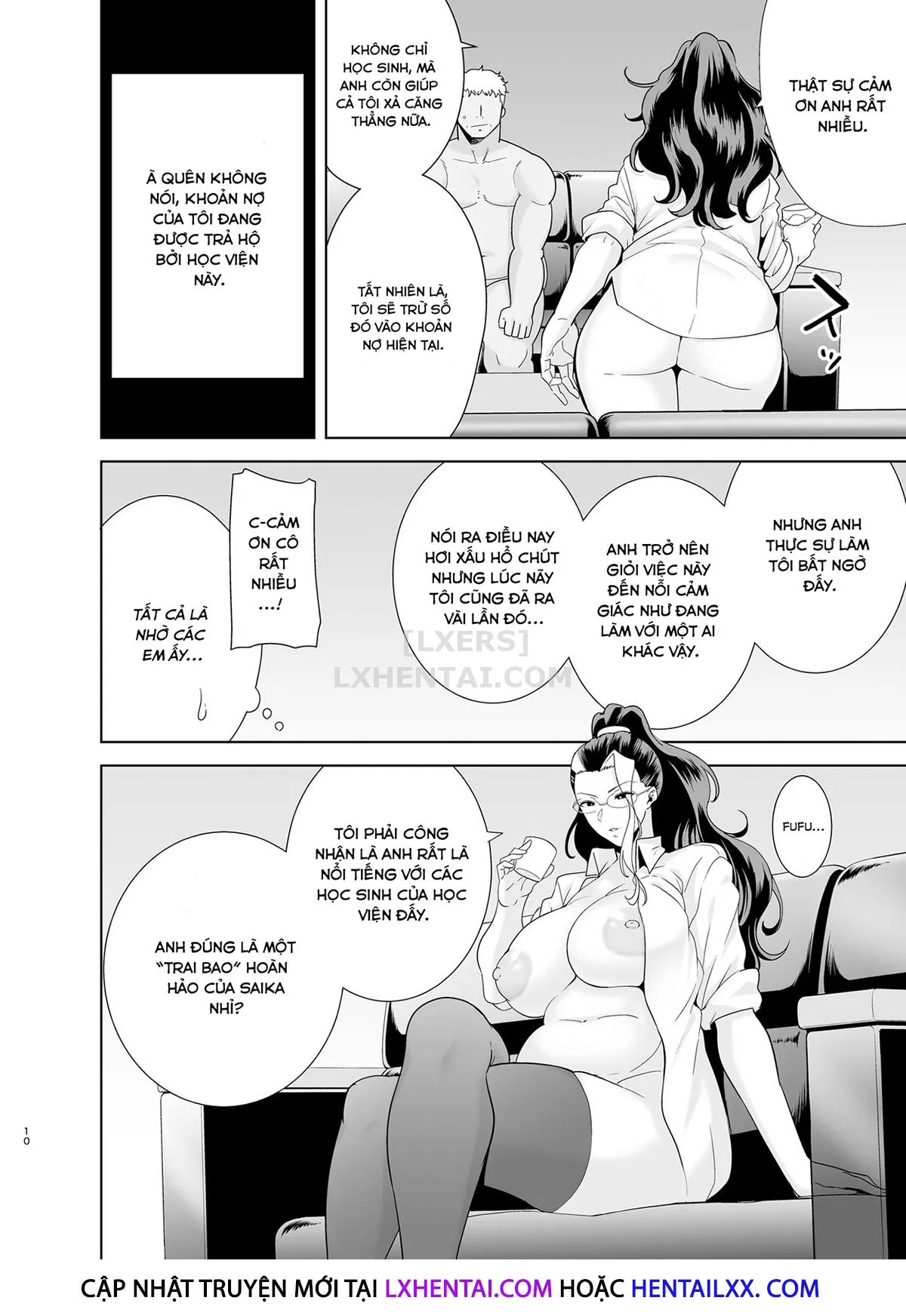 HentaiVN.net - Ảnh 10 - Seika Jogakuin Koutoubu Kounin Sao Oji-San 3 - 5 [Seika Girls' Academy Official Rod Oji-San] - Chap 5