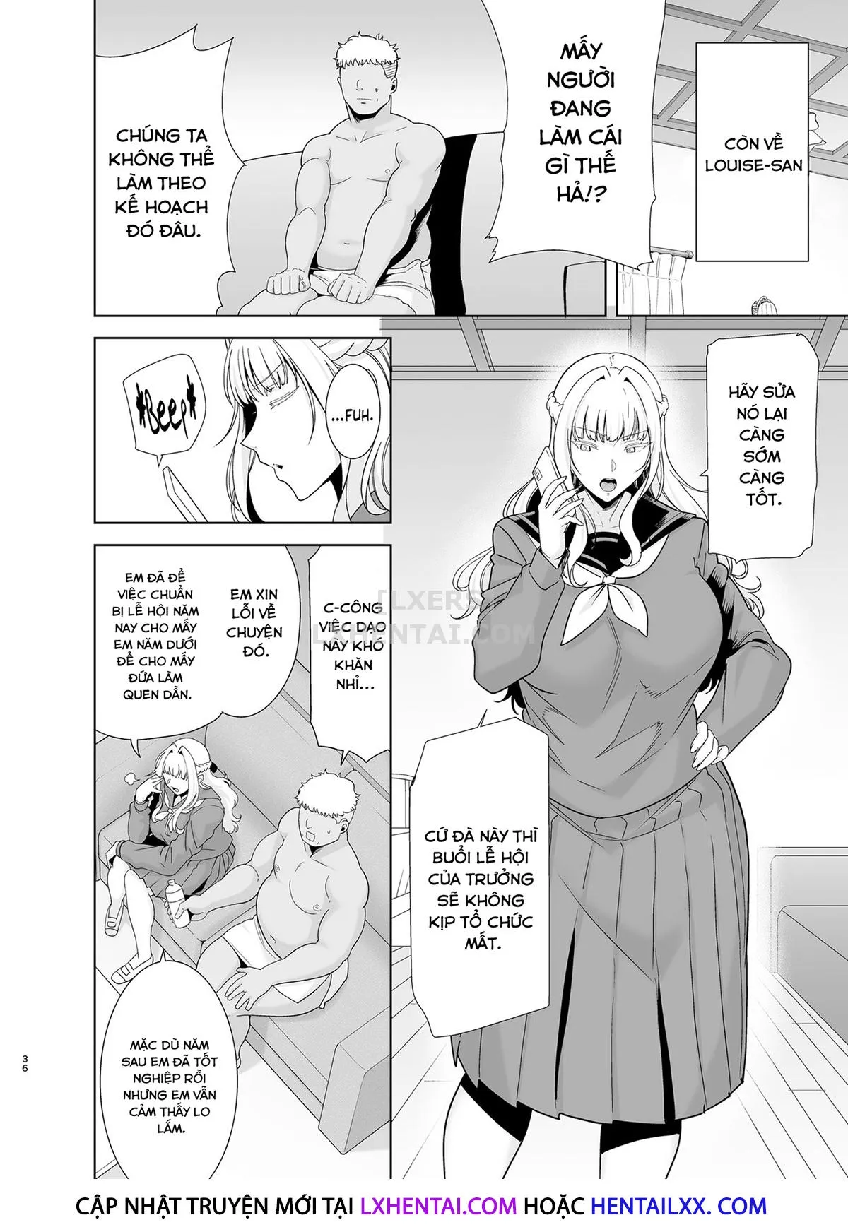 HentaiVN.net - Ảnh 36 - Seika Jogakuin Koutoubu Kounin Sao Oji-San 3 - 5 [Seika Girls' Academy Official Rod Oji-San] - Chap 5