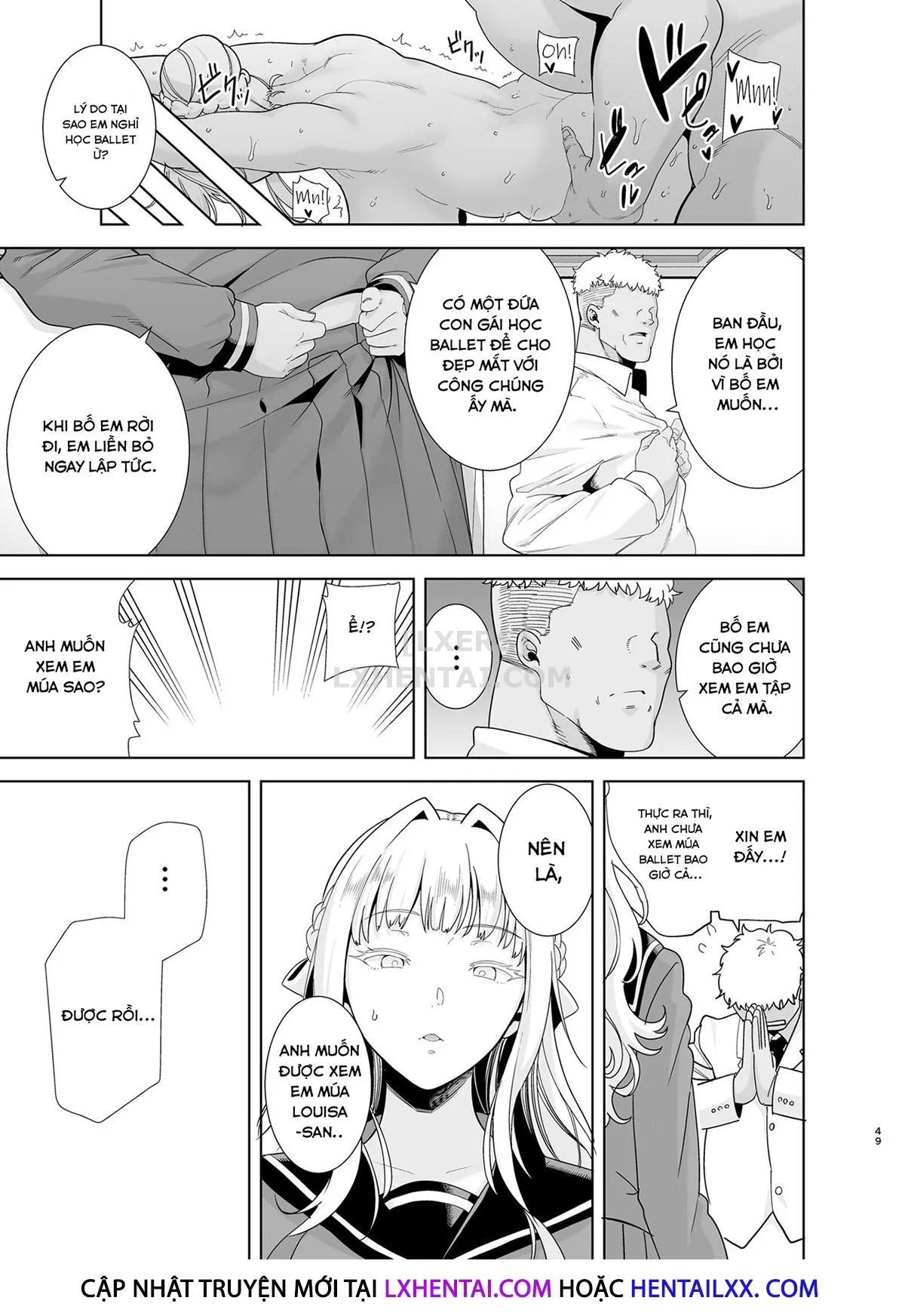 HentaiVN.net - Ảnh 49 - Seika Jogakuin Koutoubu Kounin Sao Oji-San 3 - 5 [Seika Girls' Academy Official Rod Oji-San] - Chap 5