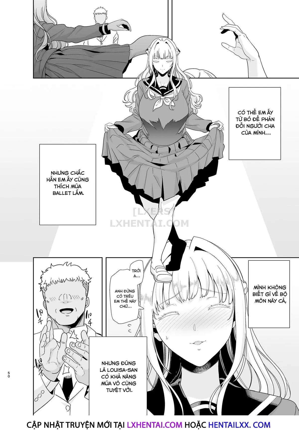HentaiVN.net - Ảnh 50 - Seika Jogakuin Koutoubu Kounin Sao Oji-San 3 - 5 [Seika Girls' Academy Official Rod Oji-San] - Chap 5